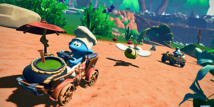 MICROIDS ET IMPS passent la seconde et dévoilent un tout nouveau jeu vidéo : SCHTROUMPFS KART