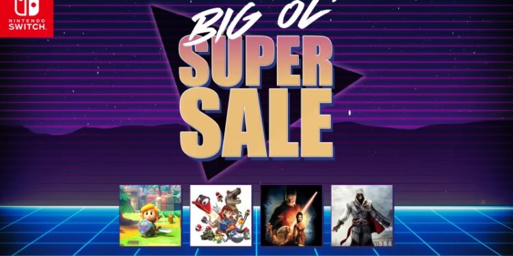 Nintendo annonce de nouvelles promotions sur Switch, les Big Ol’ Super Sale