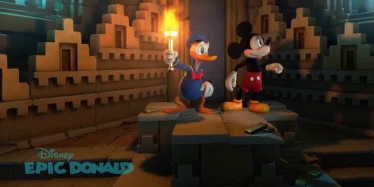Un court aperçu de Epic Donald le Spin-off jamais sorti de Epic Mickey