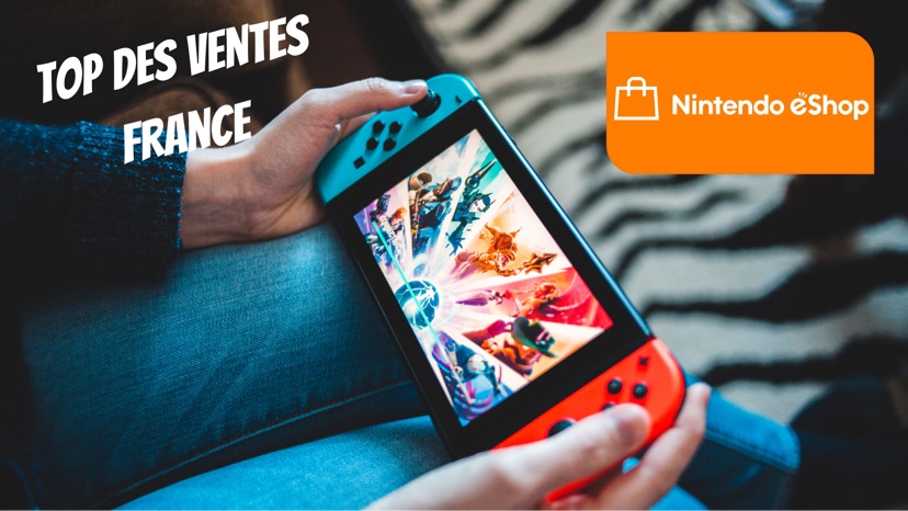 Top des ventes sur l'eshop Nintendo Switch de la semaine (France