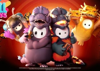 Fall Guys : Godzilla arrive dans le Blunderdome