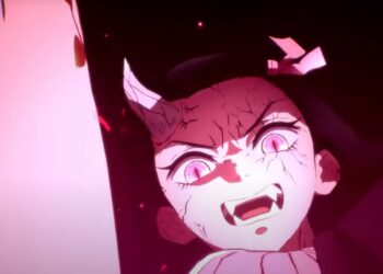 Un aperçu de Nezuko dans sa forme démoniaque avancée sur Nintendo Switch