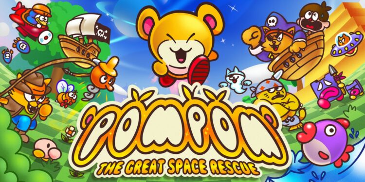 Une démo aussi pour Pompom: The Great Space Rescue sur Nintendo Switch