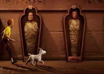 À venir en 2023, le jeu vidéo Tintin Reporter – Les Cigares du Pharaon : un avant-gout en images