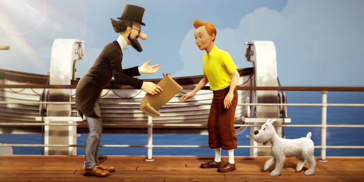 À venir en 2023, le jeu vidéo Tintin Reporter – Les Cigares du Pharaon : un avant-gout en images