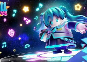 Fall Guys : la chanteuse virtuelle Hatsune Miku monte sur la scène principale du Blunderdome