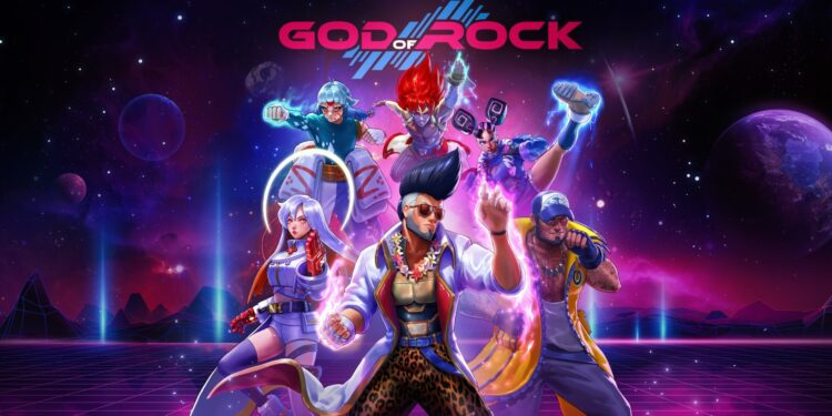 Combattez en rythme dans GOD OF ROCK, disponible fin 2022 en édition physique deluxe sur Nintendo Switch