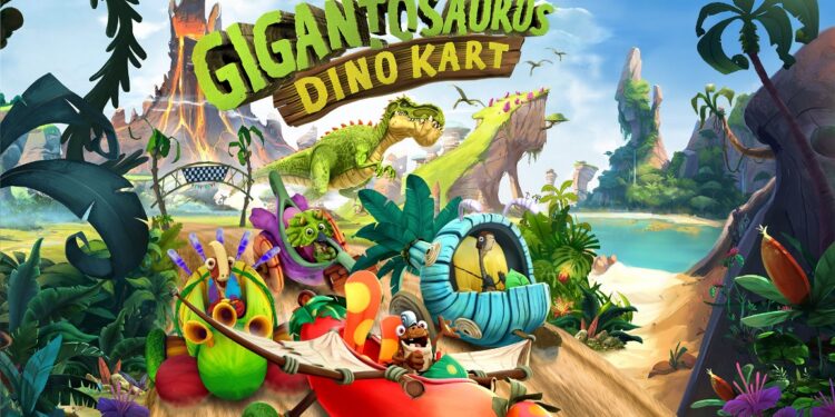 Gigantosaurus: Dino Kart annoncé sur Nintendo Switch