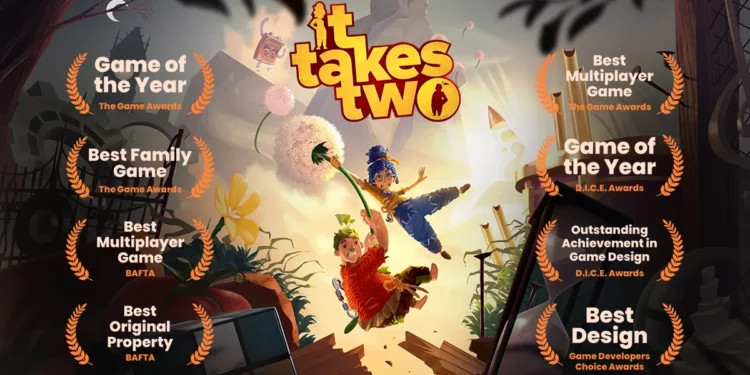 It Takes Two : le GOTY 2021 va aussi sortir sur Switch, une date et un  trailer