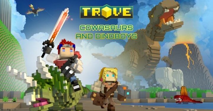 Les Cowboys affrontent les Dinosaures dans le nouvel événement en jeu de Trove !