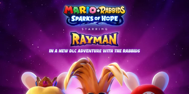 Rayman débarque dans le DLC de Mario + The Lapins Crétins Sparks of Hope