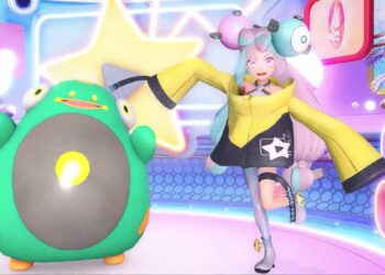 Découvrez Ampibidou dans Pokémon Écarlate et Pokémon Violet