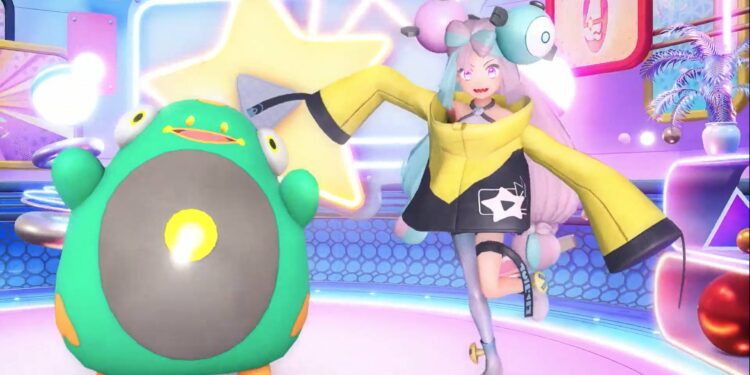 Découvrez Ampibidou dans Pokémon Écarlate et Pokémon Violet