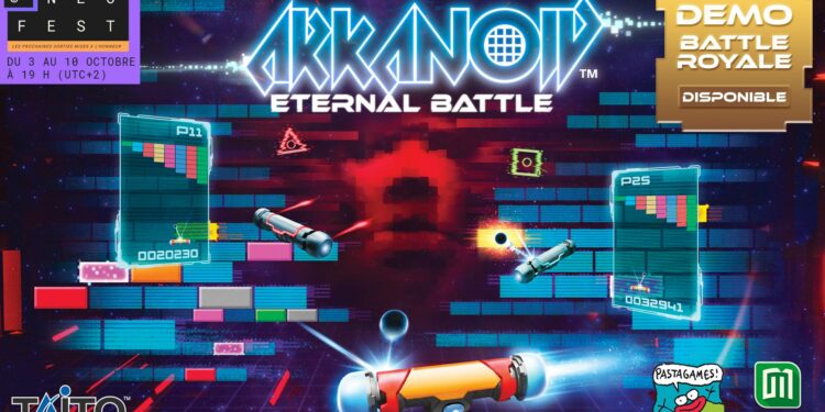 Découvrez le mode Battle Royale d’Arkanoid Eternal Battle dans un nouveau trailer