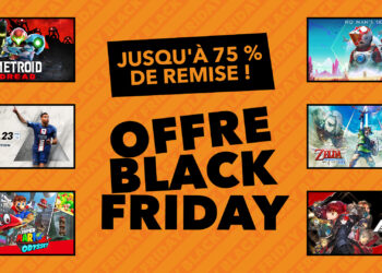 L&rsquo;offre Black Friday du Nintendo eShop sur Nintendo Switch est lancée !