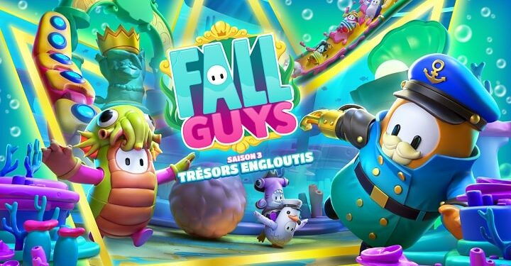Fall Guys : la Saison 3 « Trésors engloutis » commence le 22 novembre