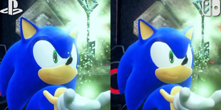 Comparatif vidéo de Sonic Frontiers (PS5 Vs Nintendo Switch)