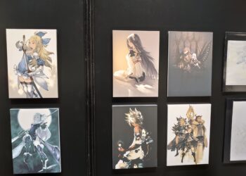 L’exhibition des 10 ans de Bravely Default à Tokyo