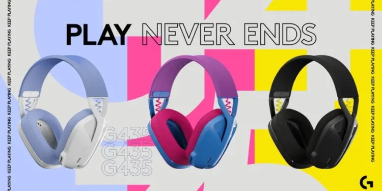 Test matos – Casque gaming Bluetooth sans fil ultra-léger G435 Logitech