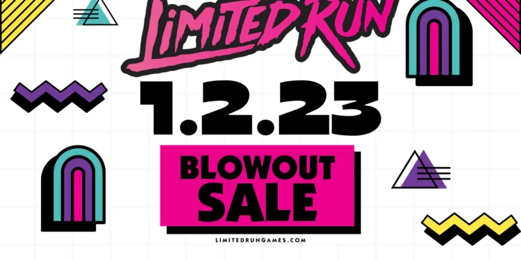 Limited Run Games annonce des soldes de folie sur Nintendo Switch !