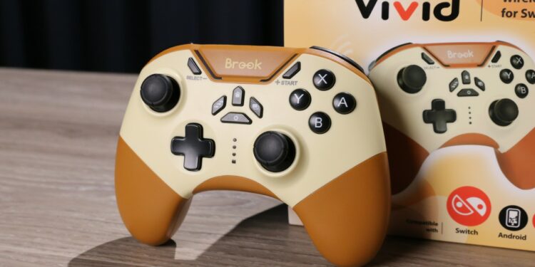 Test matos – la manette Brook Vivid sur Nintendo Switch