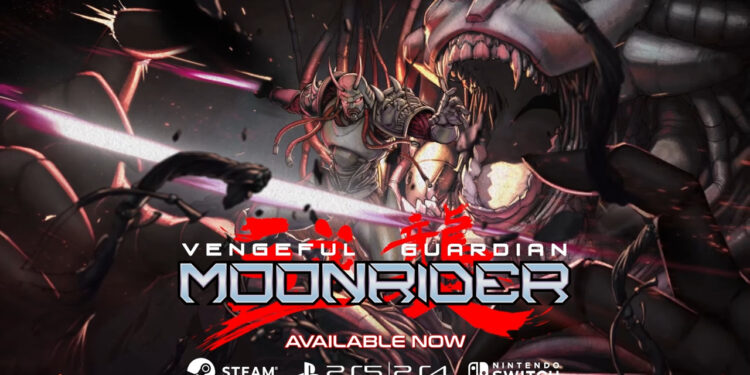 La fureur du ninja cyborg s’abat aujourd’hui sur Nintendo Switch avec Vengeful Guardian: Moonrider !