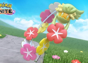 Guérilande, le Pokémon Tressefleur, est désormais disponible dans Pokémon UNITE