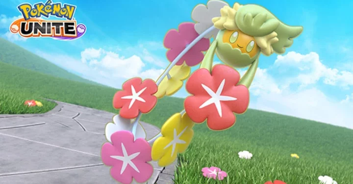Guérilande, le Pokémon Tressefleur, est désormais disponible dans Pokémon UNITE