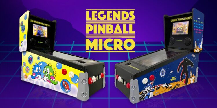 Le flipper numérique Legends Pinball Micro d’AtGames est désormais disponible en France