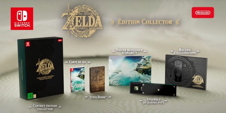 GUIDE THE LEGEND OF ZELDA - TEARS OF THE KINGDOM - LE GUIDE OFFICIEL  COMPLET - EDITION COLLECTOR FR NEW
