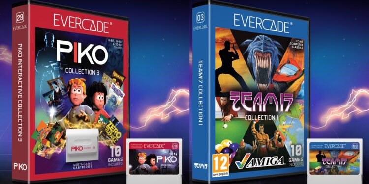 Deux nouvelles cartouches pour Evercade seront disponibles en mai 2023 : « Piko Collection 3 » et « Team17 Collection 1 »