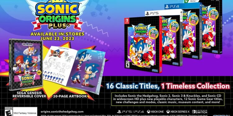 SEGA annonce Sonic Origins Plus !