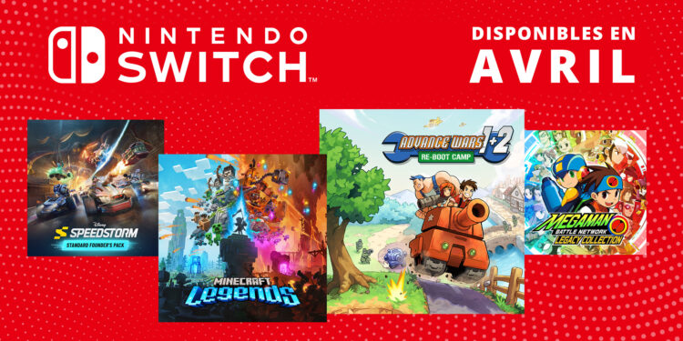 Les sorties Nintendo Switch à ne pas rater en avril 2023
