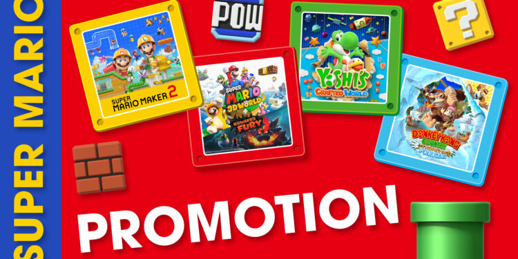 Nintendo annonce des promotions pour les jeux Mario sur Switch dès demain