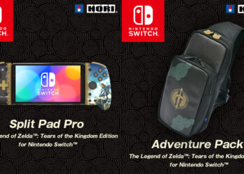 Hori sortira la gamme d’accessoires Zelda : Tears of the Kingdom pour la Nintendo Switch en Europe !
