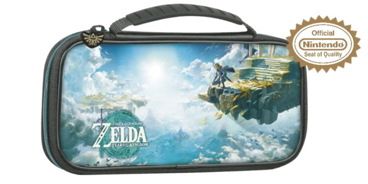 Nacon dévoile une pochette Nintendo Switch Zelda Tears of the Kingdom