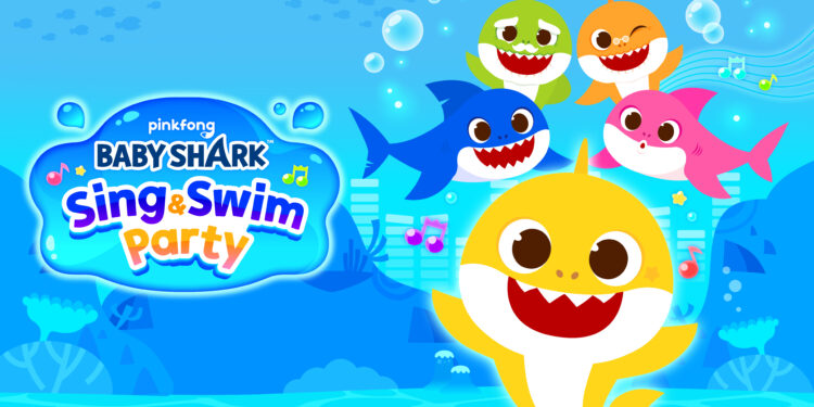 Plongez dans le grand bain avec Baby Shark: Sing & Swim Party, disponible cette année sur Nintendo Switch