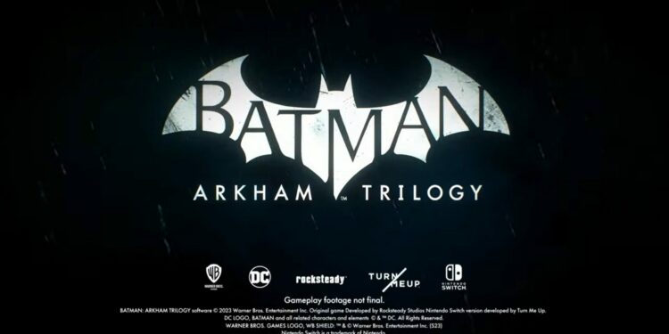 Batman: Arkham Trilogy annoncé sur Nintendo Switch