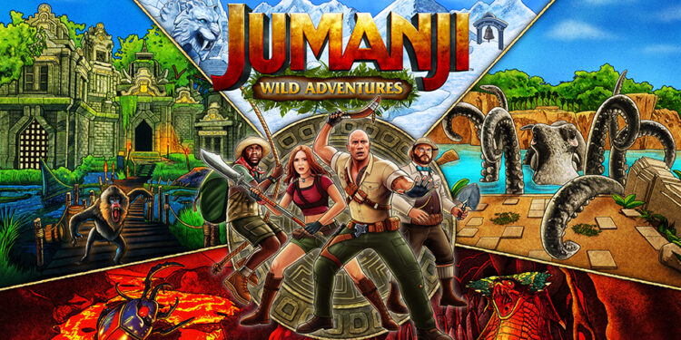 Le jeu vidéo Jumanji: Aventures Sauvages sortira sur Nintendo Switch cette année