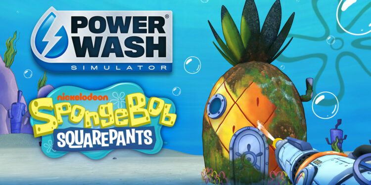 Faites bronzette sous l’océan avec le pack spécial Bob l’éponge pour POWERWASH SIMULATOR