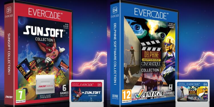 Evercade accueille deux nouvelle cartouches à l’automne 2023 : « Sunsoft Collection 1 » et « Delphine Software Collection 1 »