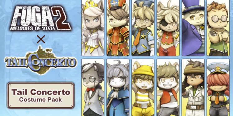 Tail Concerto en DLC dans Fuga: Melodies of Steel 2
