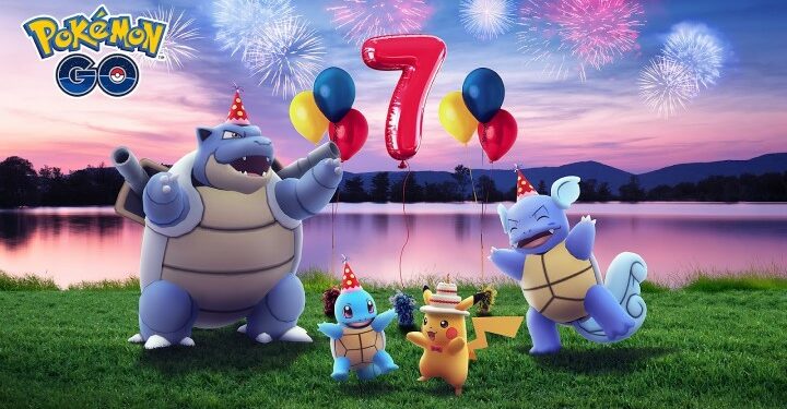 Pokémon GO fête ses 7 ans !