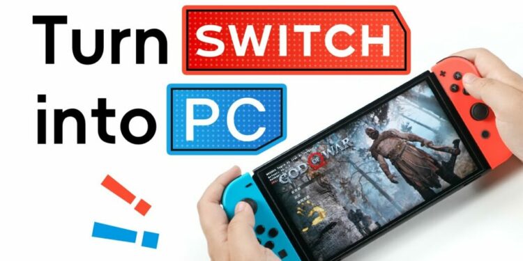 Insolite – un YouTuber transforme sa Nintendo Switch en Steam Deck
