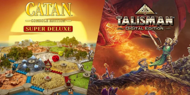 Les versions consoles des jeux de plateau Catan et Talisman arrivent en édition physique cet automne sur Nintendo Switch