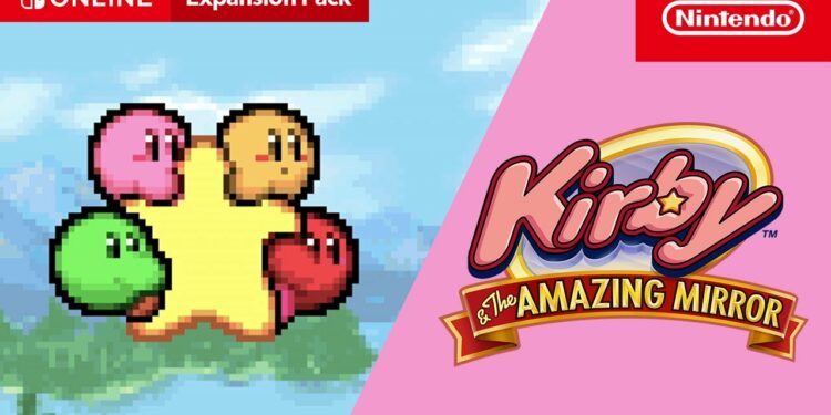 Kirby & The Amazing Mirror la semaine prochaine sur le Nintendo Switch Online