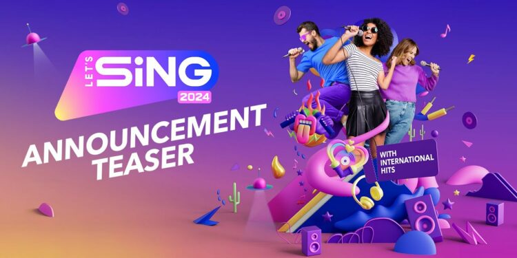 Let’s Sing 2024 est de retour !