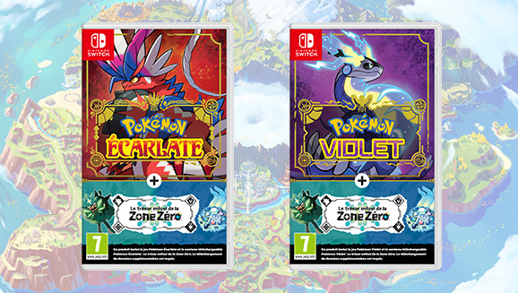 Packs Pokémon Écarlate ou Pokémon Violet + DLC