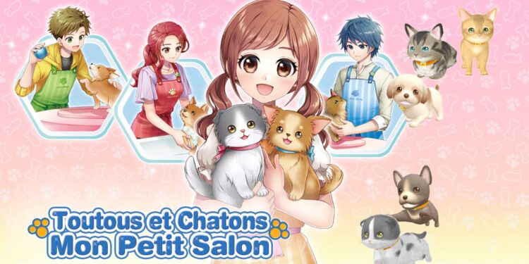 Toutous et Chatons : Mon Petit Salon disponible en édition physique sur Nintendo Switch