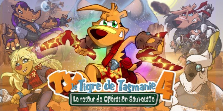 Ty the Tasmanian Tiger 4 arrive sur Nintendo Switch